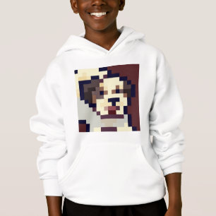 Barking puppy pixel art