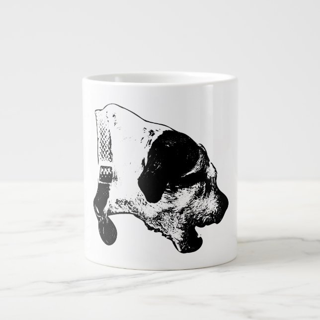 Barking Terrier Mix Coffee Mug (Front)