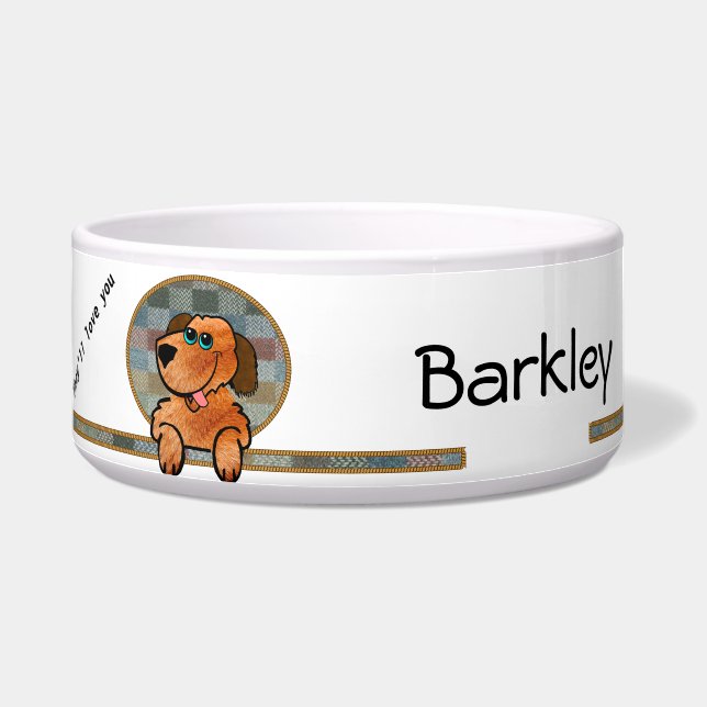 Barkley Dog Bowl (Left)