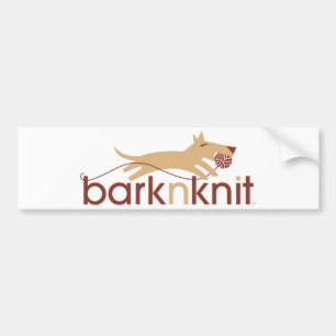 Barknknit Bumper Sticket Sticker