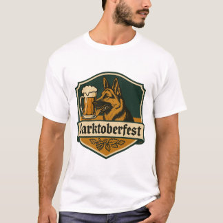 "Barktoberfest" Amusante T-shirt berger allemand