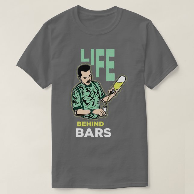 Barman Bar Bartender Pub Flirting Dating 2 T-Shirt (Design Front)