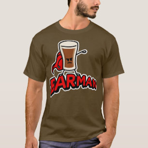 Barman barkeeper stout beer pub Ireland T-Shirt