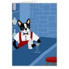 Barman de Boston Terrier