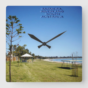 Barmera, Lake Bonney, South Australia Square Wall Clock