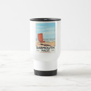 Barmouth North wales vintage travel poster Mug