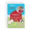 Barn Animals Birthday Photo Invitation