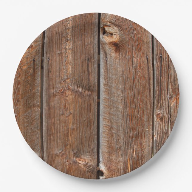 BARN BOARD PAPER PLATE (Front)