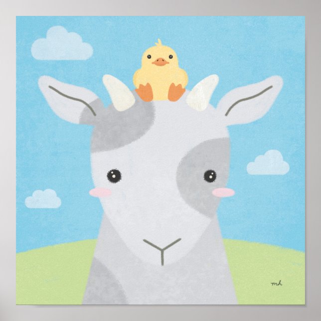 Barn Buddies - Goat & Chick 2 Poster (Front)