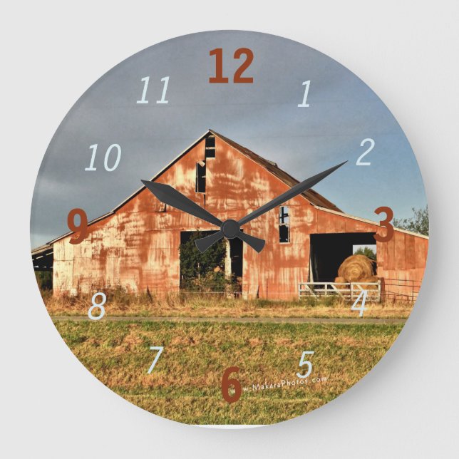 Barn Clock 185 fv-customize (Front)