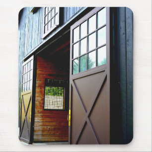 Barn Door Perspective Mouse Pad
