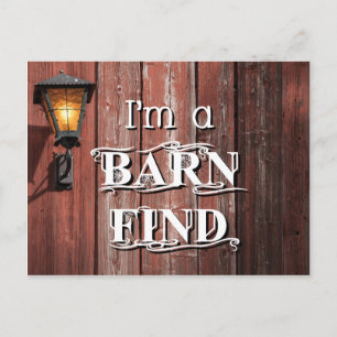 Barn Find Postcard