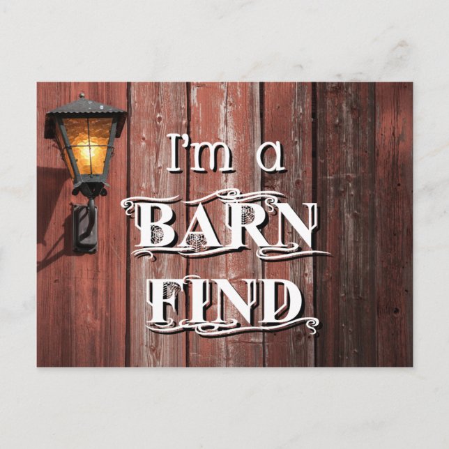 Barn Find Postcard (Front)
