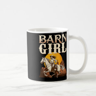 Barn Girl I Equestrian Pony Horse Fan  Coffee Mug