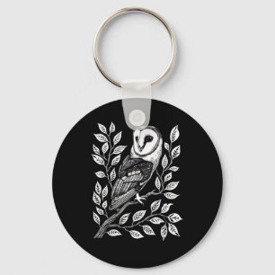 Barn  Goth Witch Goblincore Cottagecore Academia Keychain