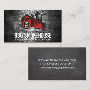 Barn   Grunge Background Business Card