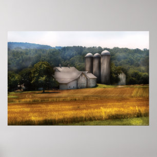 Barn - Home on the range Poster
