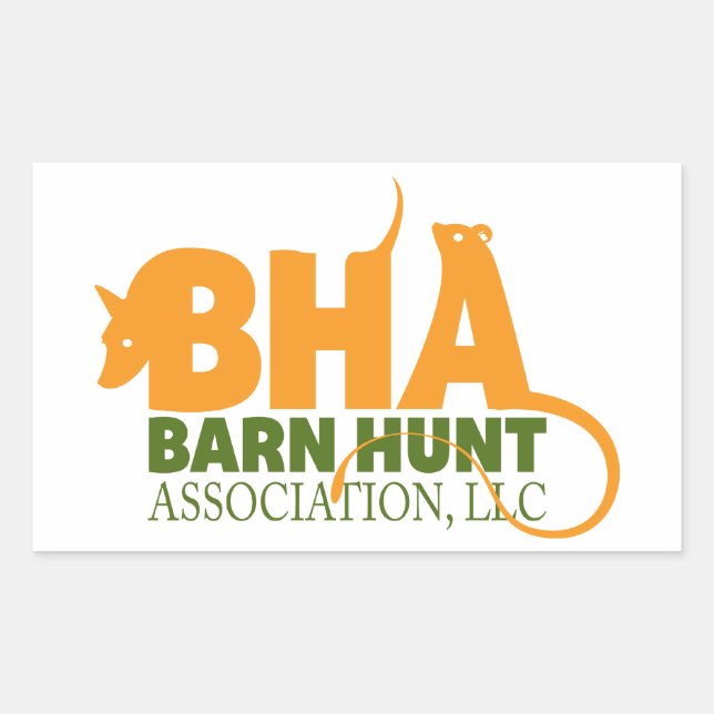 Barn Hunt Association LLC Logo Gear Sticker (Front)