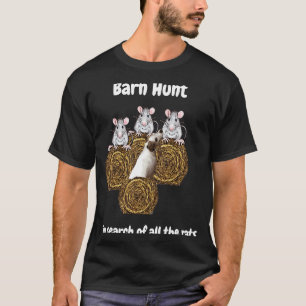 Barn Hunt in search of rats Parson Russell Terrie T-Shirt