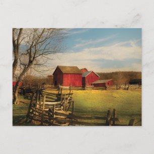 Barn - I bought the farm Postcard
