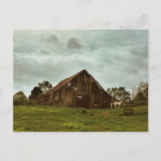 Barn in the Morning Postcard