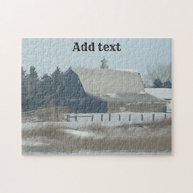 Barn  jigsaw puzzle (Horizontal)