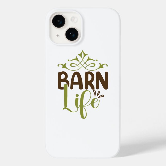 Barn Life Case-Mate iPhone Case (Back)