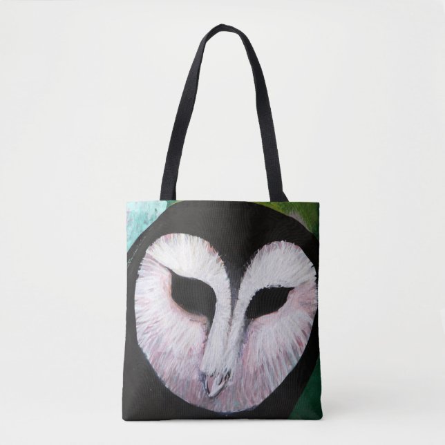 Barn Owl Art                                       Tote Bag (Front)