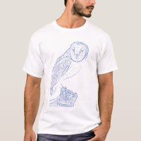 Barn Owl (blue)