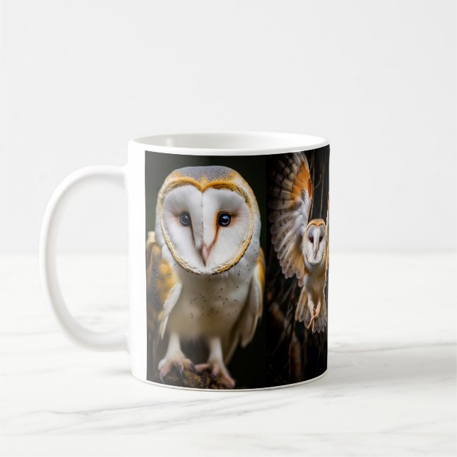 Barn Owl Coffee Mug (Left)