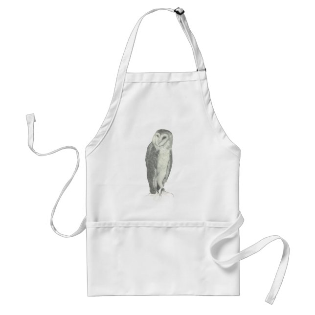 Barn Owl | Customizable Standard Apron (Front)