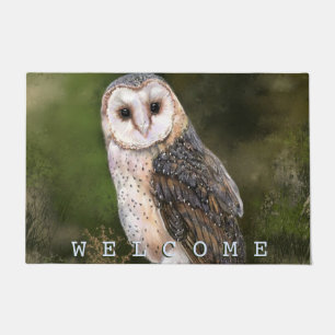 Barn Owl Doormat