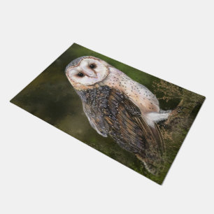 Barn Owl Doormat