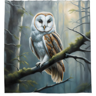 Barn Owl in the Forest