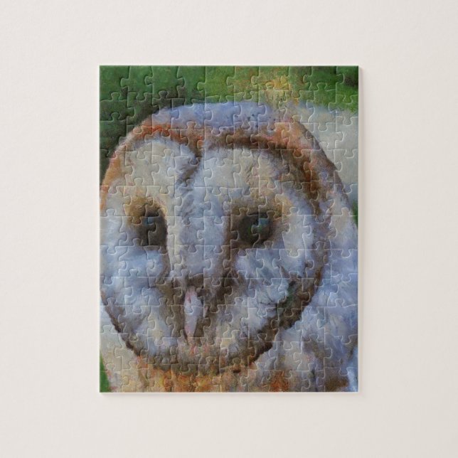 Barn Owl Jigsaw Puzzle (Vertical)