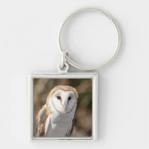 Barn Owl Keychain