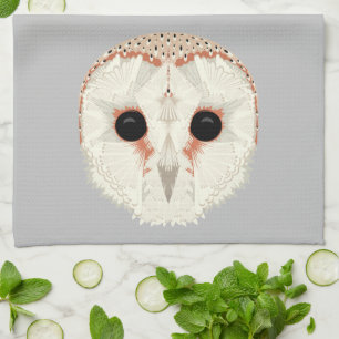 Barn Owl Kitchen Towel