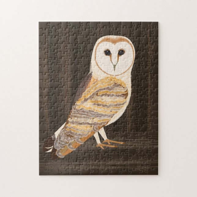 Barn Owl Puzzle (Vertical)