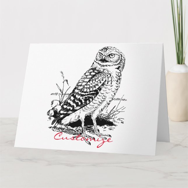 Barn Owl Thunder_Cove  Card (Front)