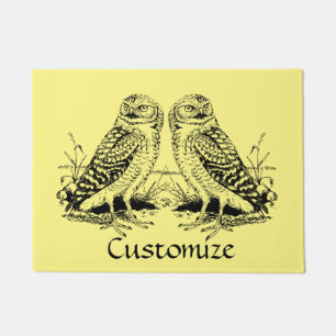Barn Owl Thunder_Cove  Doormat