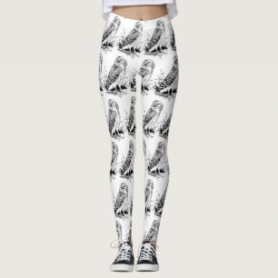Barn Owl Thunder_Cove Leggings