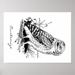 Barn Owl Thunder_Cove Poster