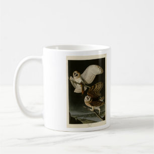 Barn Owl (Tyto alba) Audubon's Birds of America Coffee Mug