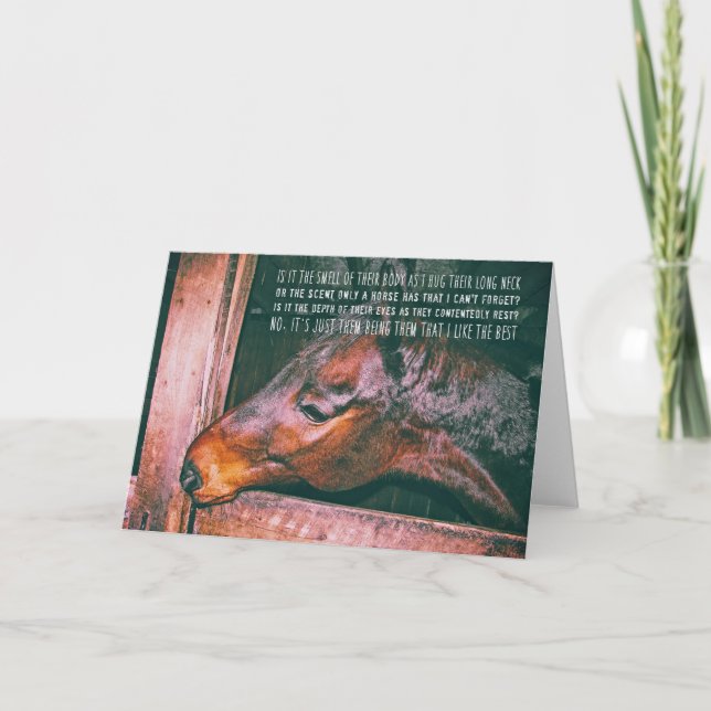 BARN PLAY Greeting Card (Front)