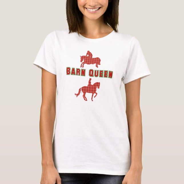 Barn Queen Plaid Collection Shirt (Front)