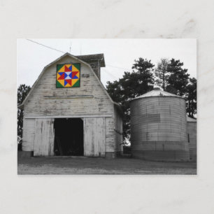 Barn Quilt Postcard