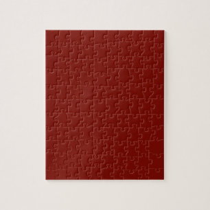 Barn Red (solid color)  Jigsaw Puzzle