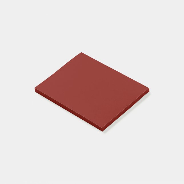 Barn Red (solid colour)  Post-it Notes (Angled)