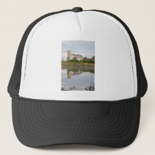 Barn Reeflected in the Water Trucker Hat
