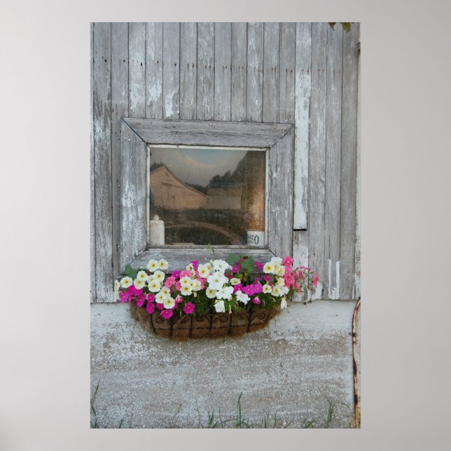 Barn Reflection Poster (Front)